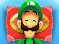 Smiling Luigi Meme Template