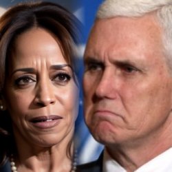 Pence and Kamala Meme Template