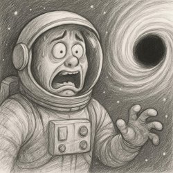 a space astronaut that is frozen in shock and makes a funny scar Meme Template