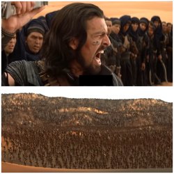 The Mummy Returns: Ardeth Summons the Chuds Meme Template