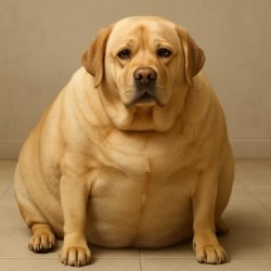 Overweight dog Meme Template