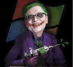 Bill Gates the Joker Meme Template