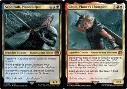 ff7 cards Meme Template