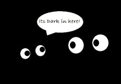 Dark in here Meme Template