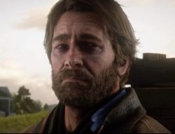 Arthur Morgan Sad Meme Template