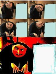 Gru’s super evil plan Meme Template