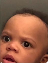 Baby can't believe what he seeing Meme Template