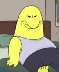 Evil Charlie Dompler on bed Meme Template