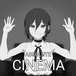 Reze Absolute Cinema Meme Template