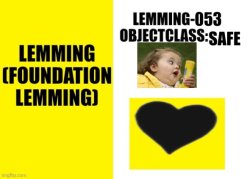 Lemming-053 Meme Template