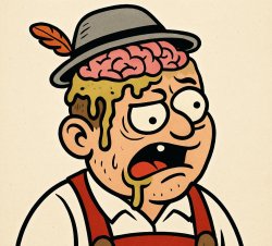 German Brainrot Meme Template