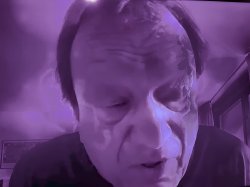 purple old man Meme Template