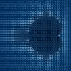 cool af mandelbrot set mosaic made from corresponding julia sets Meme Template