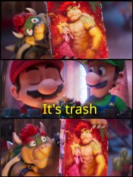 Bowser Painting Meme Template