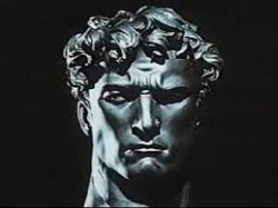 straight face statue Meme Template