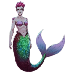 mermaid vi Meme Template