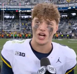 JJ McCarthy crying Meme Template