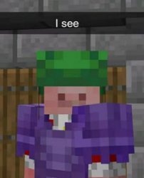 Technoblade I see Meme Template