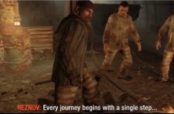 Reznov Every Step Meme Template