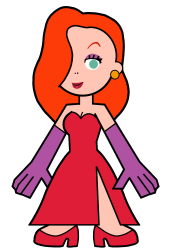 Jessica Rabbit in Hero 108 Style Meme Template