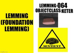 Lemming-064 Meme Template