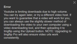 YouTube High Volume Meme Template