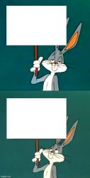 Bugs Bunny reveals Democrat fraud Meme Template