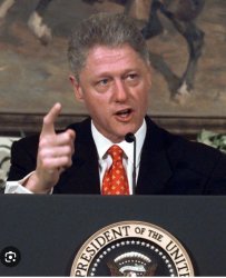 Bill Clinton podium Meme Template