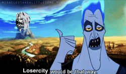 Losercity Meme Template
