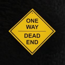 ONE WAY | DEAD END Meme Template