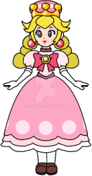 Peachette - Normal Meme Template