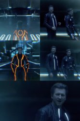 "Yeah?" - Kevin Flynn Meme Template