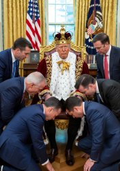 Trump Devotion Syndrome TDS King Trump Meme Template