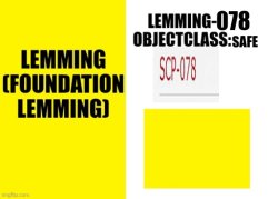 Lemming-078 Meme Template