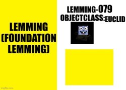 Lemming-079 Meme Template