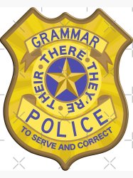 Grammar Police Meme Template