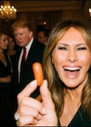 Melanie Trump Cocktail Weenie Meme Template