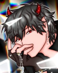 anime devil Meme Template