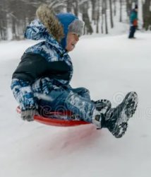 Sledding Down Hill Meme Template