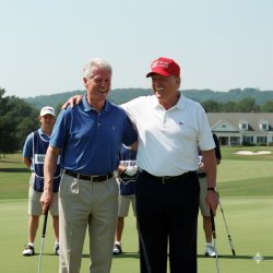 Bill Clinton and Donald Trump Meme Template