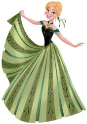 Anna in her Coronation Gown Meme Template