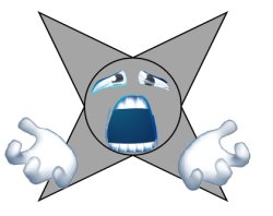 blue face zad Meme Template