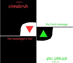 street rat n cinnabruh announcement Meme Template