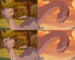 Littlefoot's Dad Question Meme Template