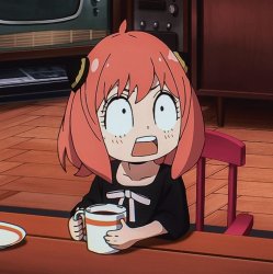 Anya shock Meme Template