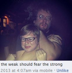 The weak should fear the strong Meme Template