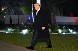 Trump Ignores Flag on Ground Meme Template