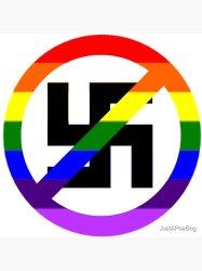 LGBT anti Nazi Meme Template