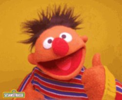 Okay, Bert! Meme Template