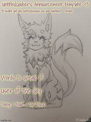 UntitledGoober has something to say!!!!!! (Ty shadowskull!) Meme Template